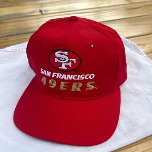Vintage San Francisco 49ers Snapback Hat New Era NFL Classic Team Collection EUC